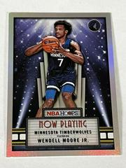Wendell Moore Jr. [Holo] #23 Basketball Cards 2022 Panini Hoops Now Playing Prices