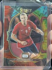 Erling Haaland [Tie Dye] Soccer Cards 2022 Panini Select FIFA Prices