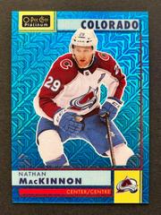 Nathan MacKinnon [Blue Rainbow] Hockey Cards 2022 O-Pee-Chee Platinum Retro Prices