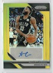 Allen Crabbe [Gold Prizm] Basketball Cards 2018 Panini Prizm Signatures Prices