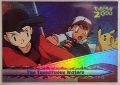 The Tumultuous Waters [Rainbow Foil] Pokemon 2000 Topps Movie Prices