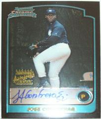 Jose Contreras [Autograph] Baseball Cards 2003 Bowman Chrome Prices