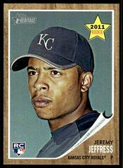 Jeremy Jeffress Baseball Cards 2011 Topps Heritage Prices