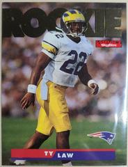 Ty Law Football Cards 1995 Skybox Impact Prices