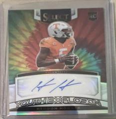 Hendon Hooker [Tie Dye] #YS-HHO Football Cards 2023 Panini Select Draft Picks Youth Explosion Signatures Prices