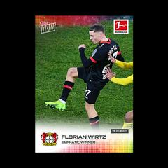 Florian Wirtz Soccer Cards 2020 Topps Now Bundesliga Prices