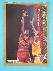 Michael Jordan [perforated] #32 Basketball Cards 1992 Fleer Prices