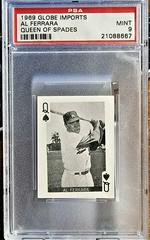 Al Ferrara [Queen of Spades] Baseball Cards 1969 Globe Imports Playing Cards Prices
