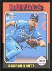 George Brett #OB-25 Baseball Cards 2024 Topps Heritage Oversized 1975 Box Loader Prices