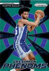 Marvin Bagley III [Green Prizm] Basketball Cards 2018 Panini Prizm Freshman Phenoms Prices