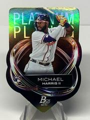 Michael Harris II [Gold] #PPD-12 Baseball Cards 2023 Bowman Platinum Plating Die Cut Prices