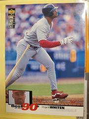 Mark Whiten [Best of the 90's] #58 Baseball Cards 1995 Collector's Choice Media Event Prices