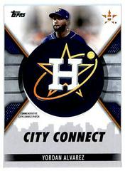 Yordan Alvarez Baseball Cards 2023 Topps City Connect Commemorative Patch Prices
