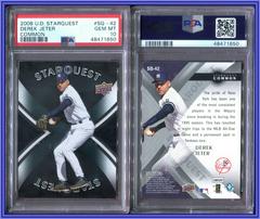 Derek Jeter Baseball Cards 2008 Upper Deck First Edition Starquest Prices