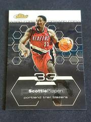 Scottie Pippen #82 Basketball Cards 2002 Finest Prices