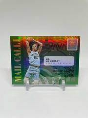 Ja Morant [Green] Basketball Cards 2021 Panini Illusions Mail Call Prices