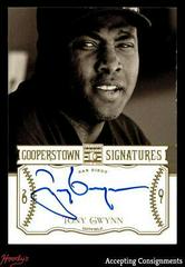 Tony Gwynn #HOF-GWY Baseball Cards 2013 Panini Cooperstown Signatures Prices