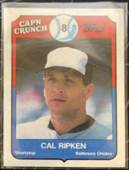 Cal Ripken Jr. Baseball Cards 1989 Cap'N Crunch Prices