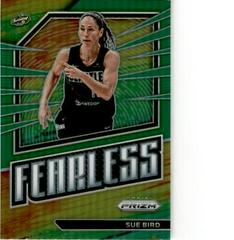 Sue Bird [Green] #10 Basketball Cards 2023 Panini Prizm WNBA Fearless Prices