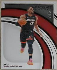 Bam Adebayo [Red] Basketball Cards 2021 Panini Immaculate Collection Prices