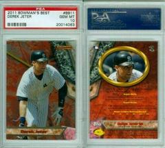 Derek Jeter #BB11 Baseball Cards 2011 Bowman's Best Prices