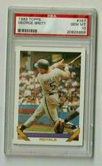 George Brett #397 Baseball Cards 1993 Topps Prices