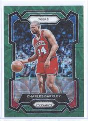 Charles Barkley [Choice Green] #180 Basketball Cards 2023 Panini Prizm Prices