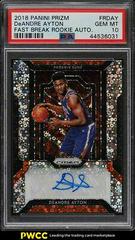 DeAndre Ayton #FRDAY Basketball Cards 2018 Panini Prizm Fast Break Rookie Autographs Prices
