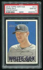 Chris Sale [Color Swap] #310 Baseball Cards 2016 Topps Heritage Prices