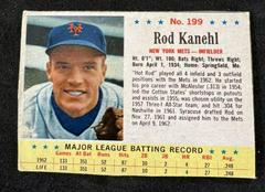 Rod Kanehl [Hand Cut] #199 Baseball Cards 1963 Post Cereal Prices
