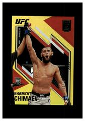 Khamzat Chimaev [Gold] Ufc Cards 2021 Panini Chronicles UFC Prices