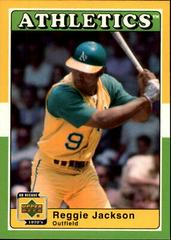 Reggie Jackson #4 Baseball Cards 2001 Upper Deck Decade 1970's Prices