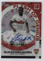 Silas Katompa Mvumpa [Autograph] Soccer Cards 2022 Topps Chrome Bundesliga Flash of Genius Prices