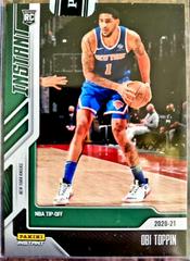 Obi Toppin [Green] #7 Basketball Cards 2020 Panini Instant Prices