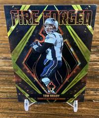Tom Brady [Yellow] #FF-1 Football Cards 2022 Panini Phoenix Fire Forged Prices