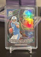 Hendon Hooker [Marble Neon] #12 Football Cards 2023 Panini Spectra Chromatic Prices