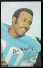 Lem Barney [Square Corner Proof] Football Cards 1970 Topps Super Prices