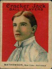 Christy Mathewson #88 Baseball Cards 1915 Cracker Jack Prices