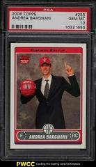 Andrea Bargnani #255 Basketball Cards 2006 Topps Prices