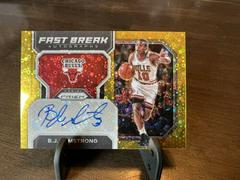 B. J. Armstrong [Gold] #FB-BJA Basketball Cards 2022 Panini Prizm Fast Break Autographs Prices