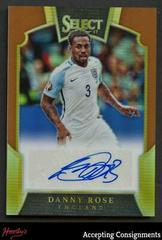 Danny Rose [Copper] Soccer Cards 2016 Panini Select Signatures Prices