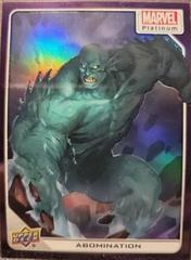 Abomination [Purple Rainbow] #81 Marvel 2023 Upper Deck Platinum Prices