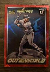 J.D. Martinez [Red] Baseball Cards 2018 Panini Donruss Out of This World Prices