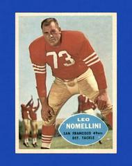 Leo Nomellini #121 Football Cards 1960 Topps Prices