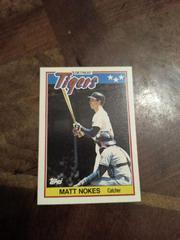 Matt Nokes #54 Baseball Cards 1988 Topps American Prices