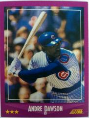 Andre Dawson Baseball Cards 1988 Score Prices