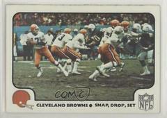 Cleveland Browns [Snap, Drop, Set] Football Cards 1977 Fleer Team Action Prices