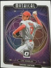 Shohei Ohtani #M25 Baseball Cards 2021 Panini Donruss Optic Mythical Prices