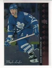 Dave Andreychuk #SP77 Hockey Cards 1994 Upper Deck SP Insert Prices