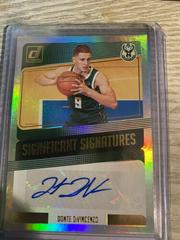 Donte DiVincenzo Basketball Cards 2018 Panini Donruss Significant Signatures Prices